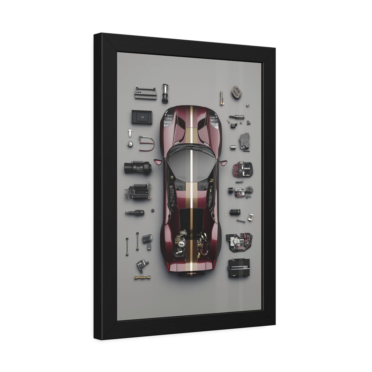 Ford GT Framed Poster US