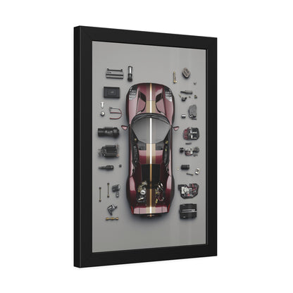 Ford GT Framed Poster US