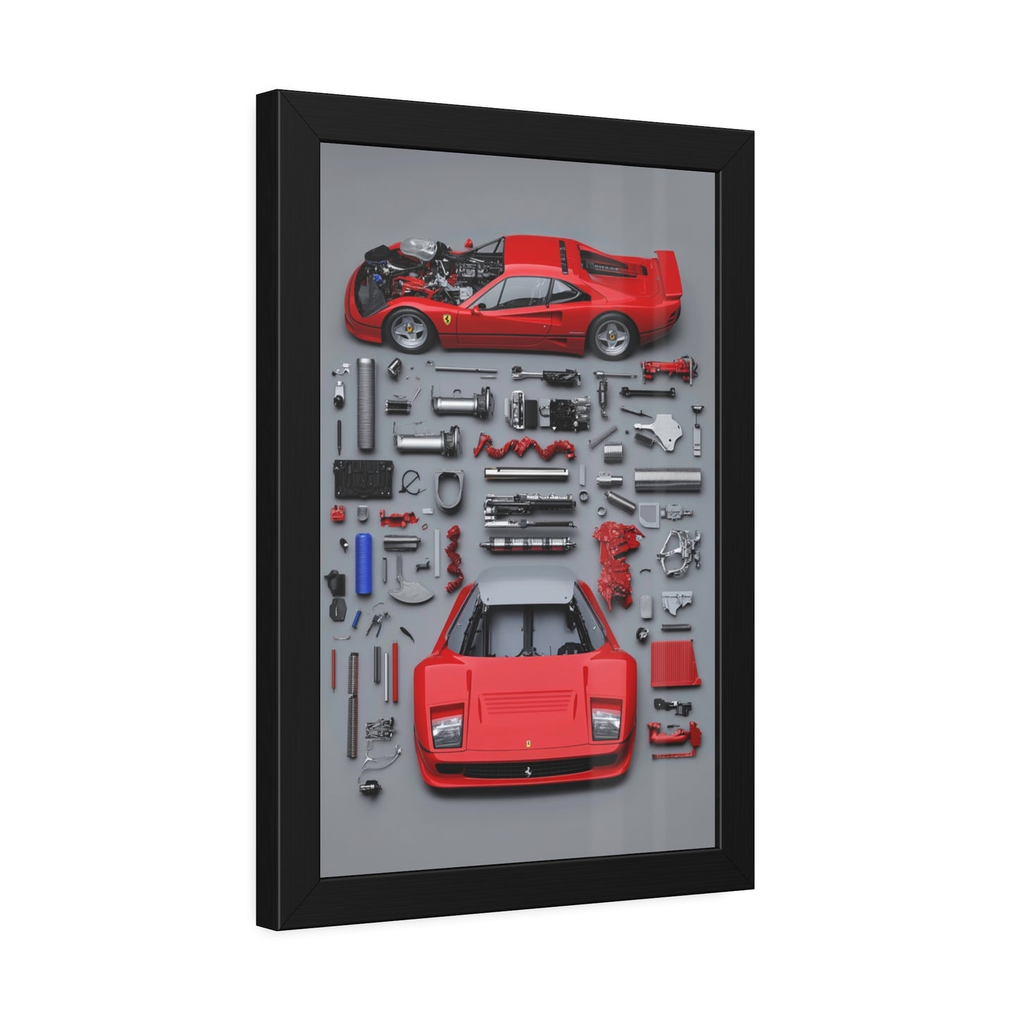 Prototype Classic Ferrari Framed Poster US