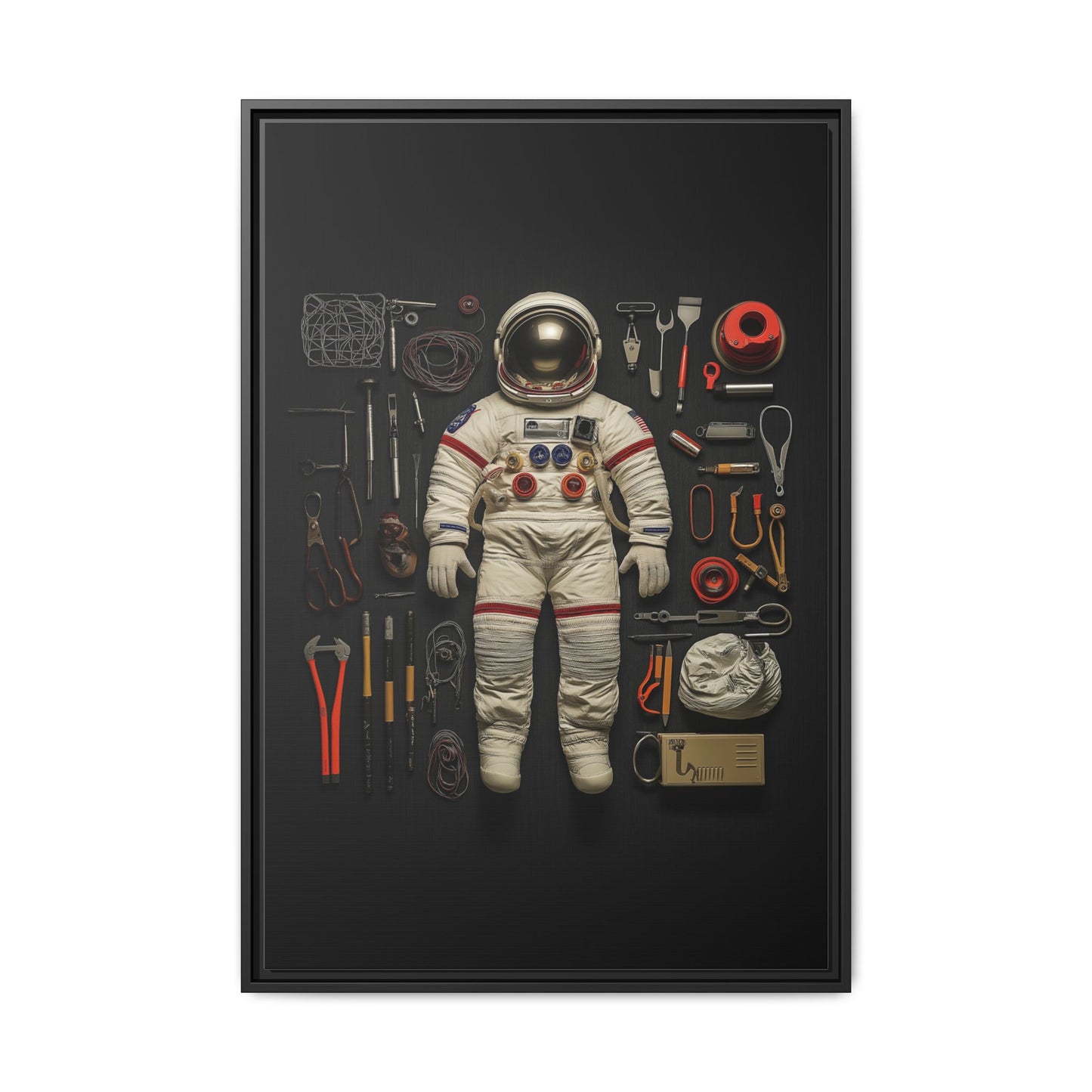 Astronaut Framed Canvas