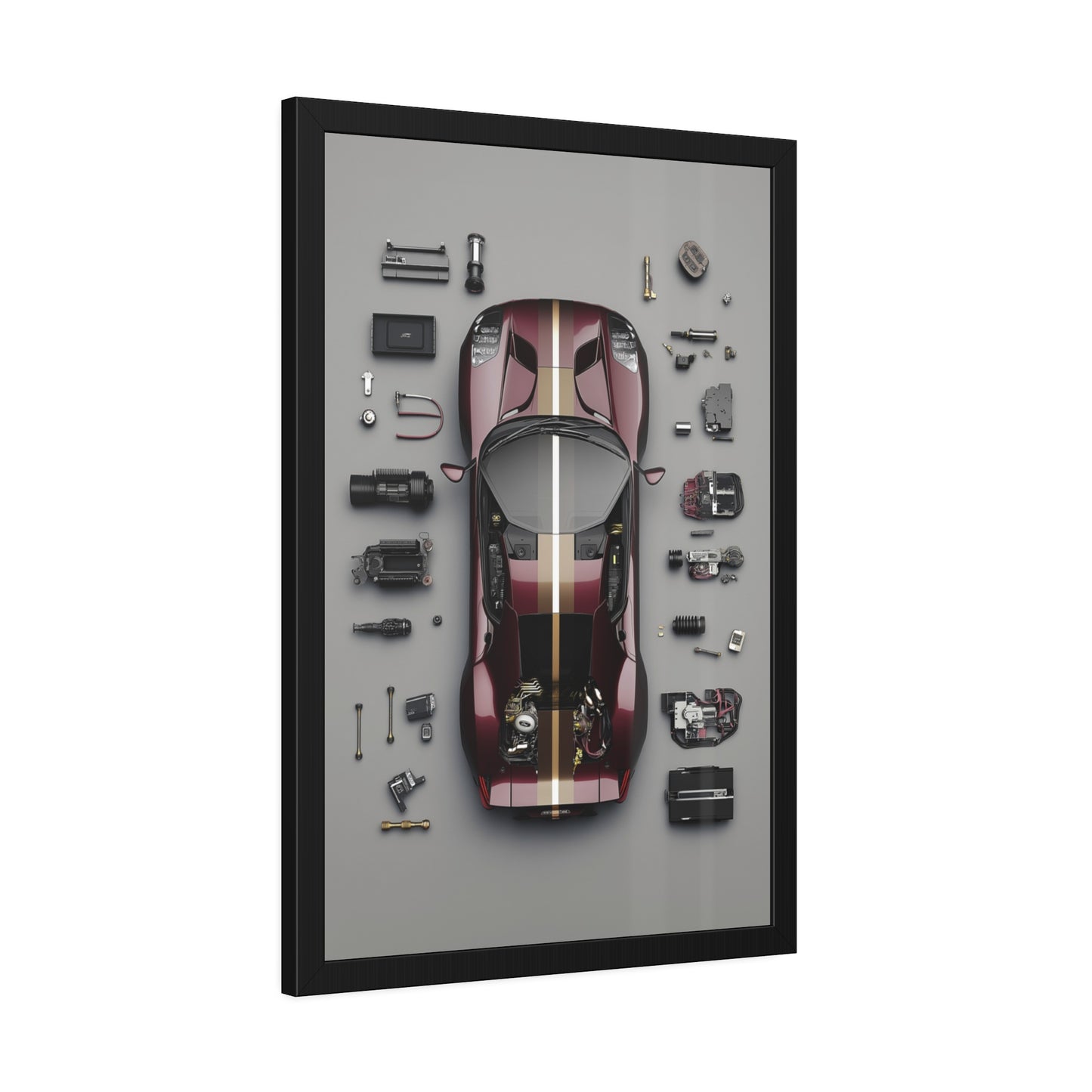 Ford GT Framed Poster US