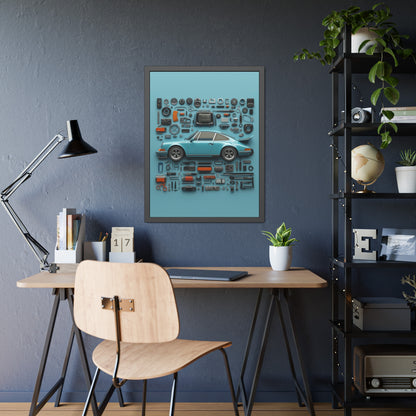 Porsche 911 G Classic Framed Poster US