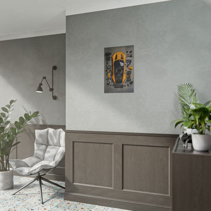 AMG GT Black Series Rolled Poster