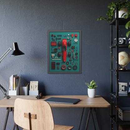 F1 Classic Framed Poster US