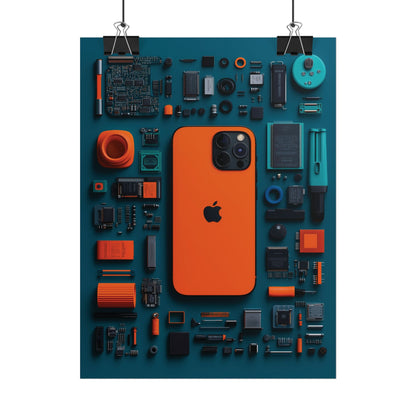 Phone Rolled Poster