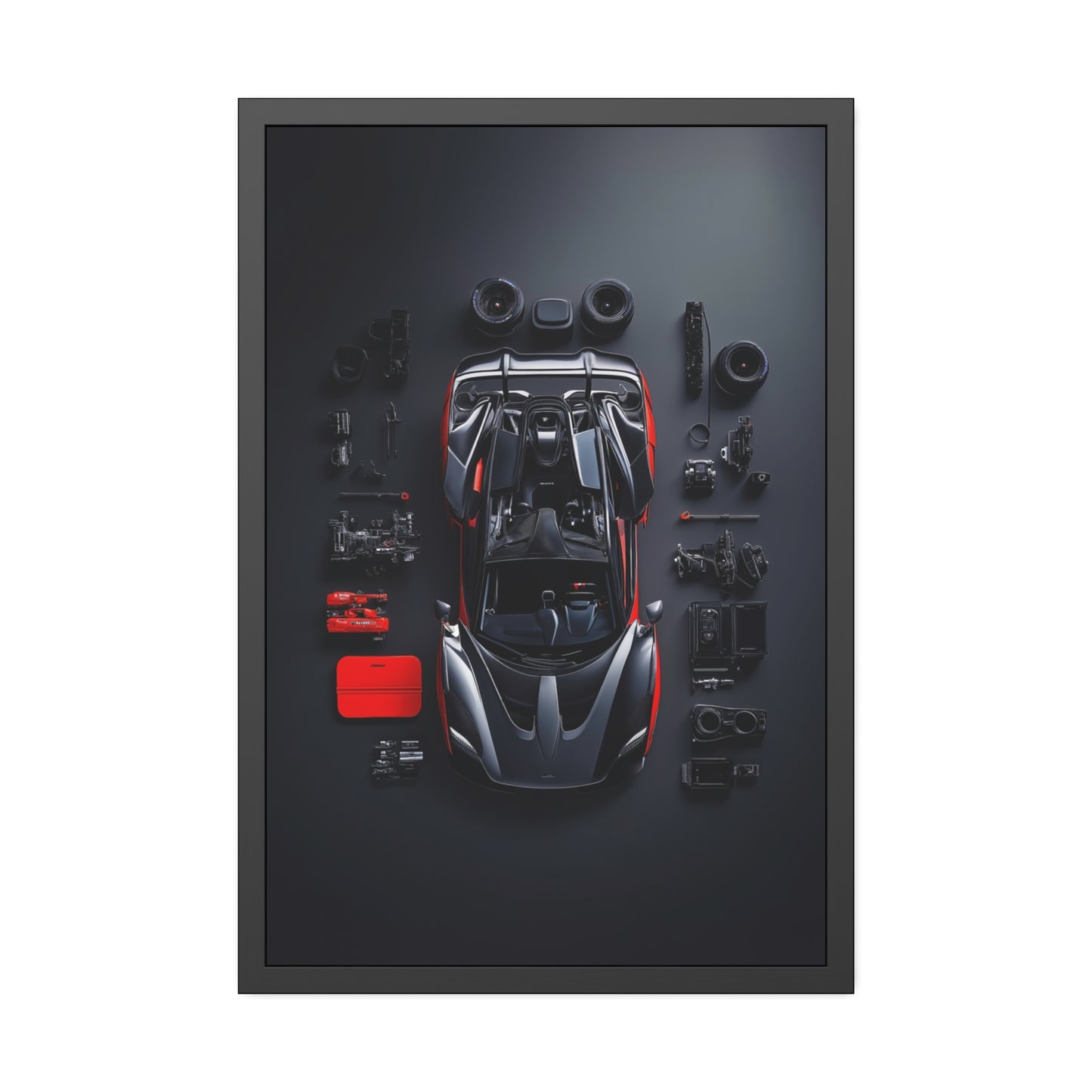 Senna Framed Poster US