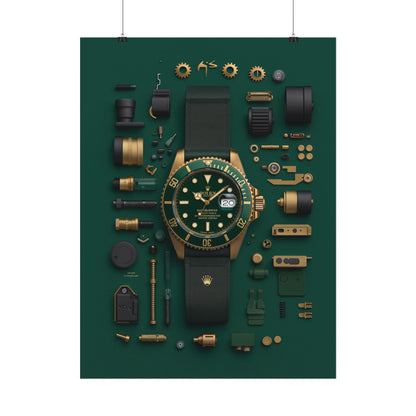 Rolex Rolled Poster
