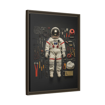 Astronaut Framed Canvas