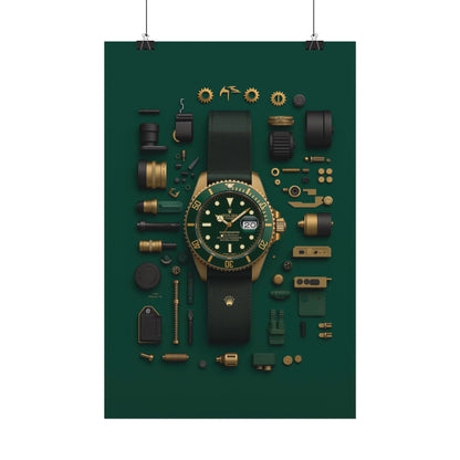 Rolex Rolled Poster