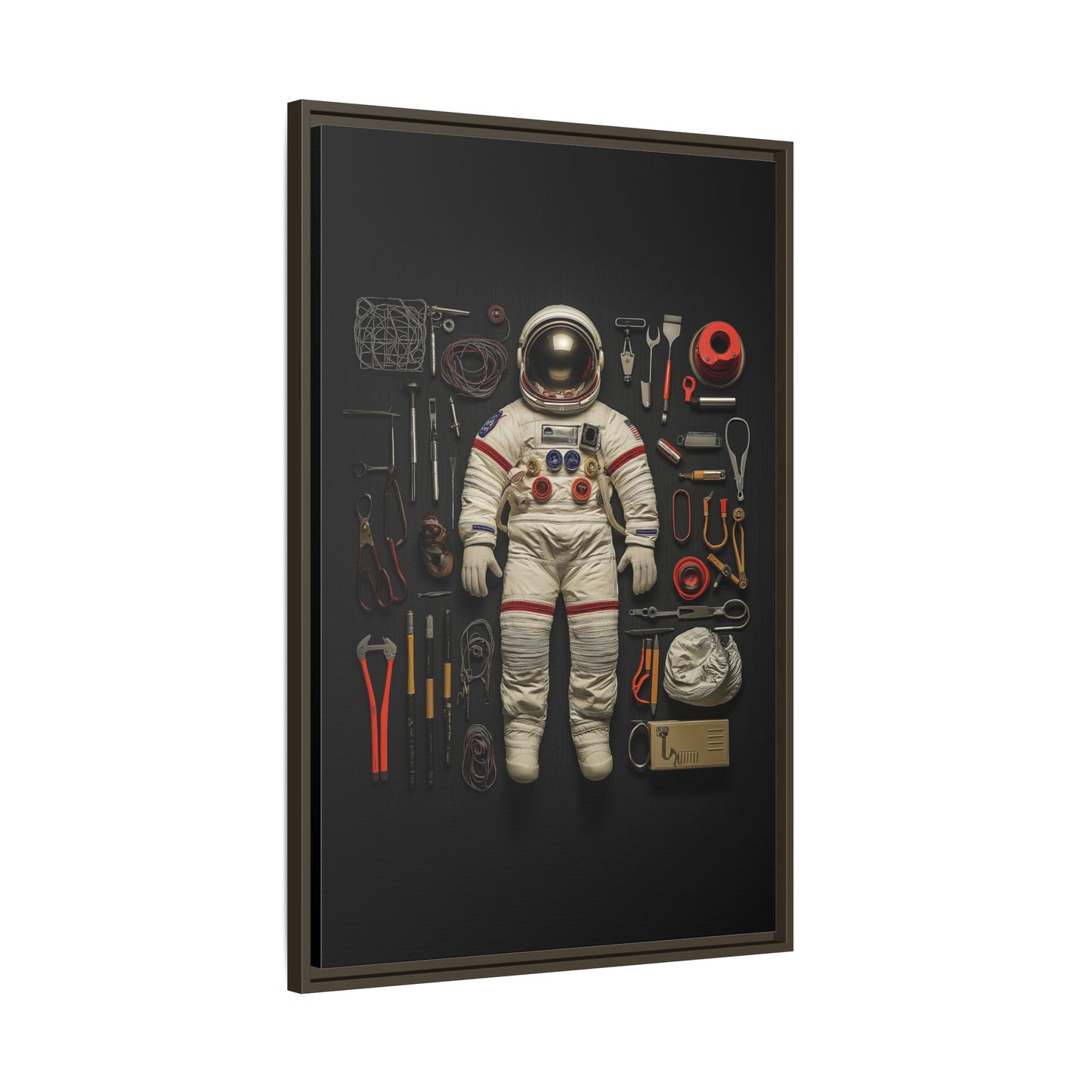 Astronaut Framed Canvas