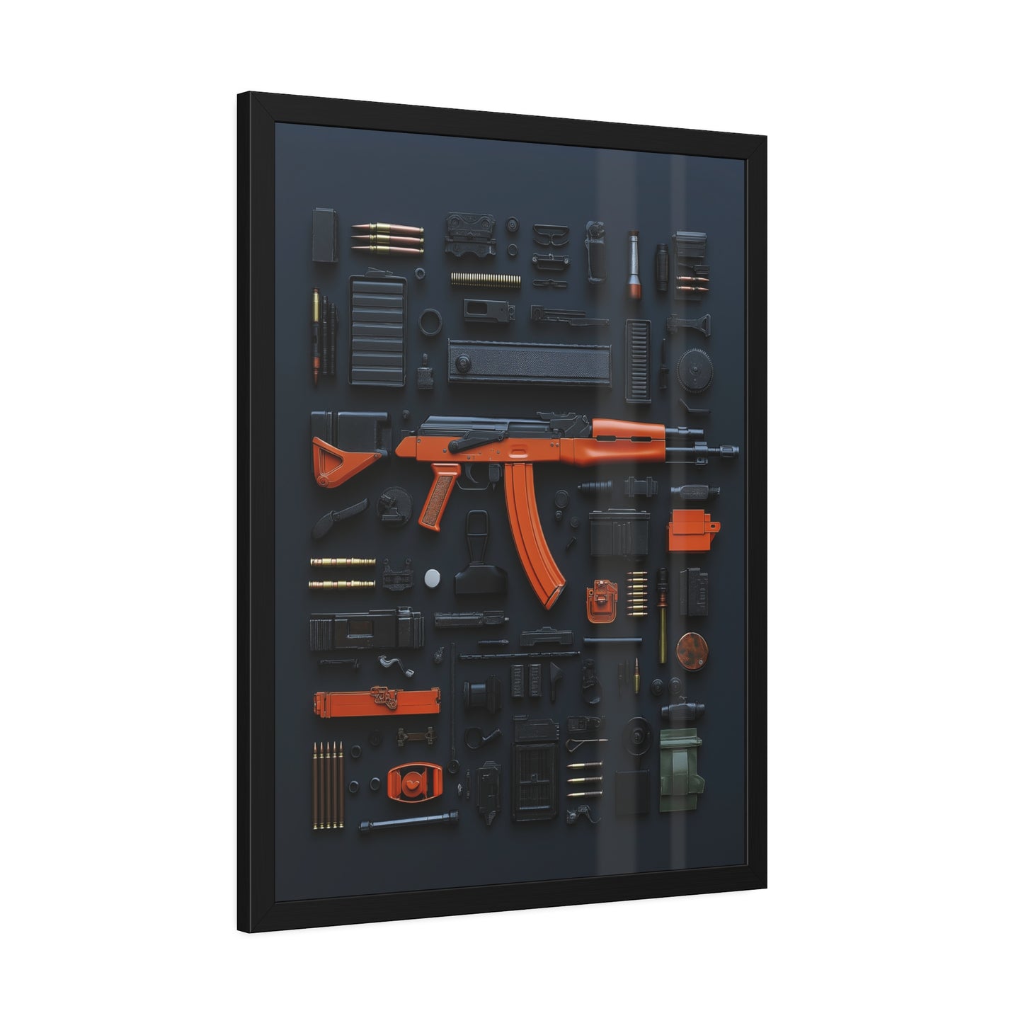 AK47 Framed Poster US