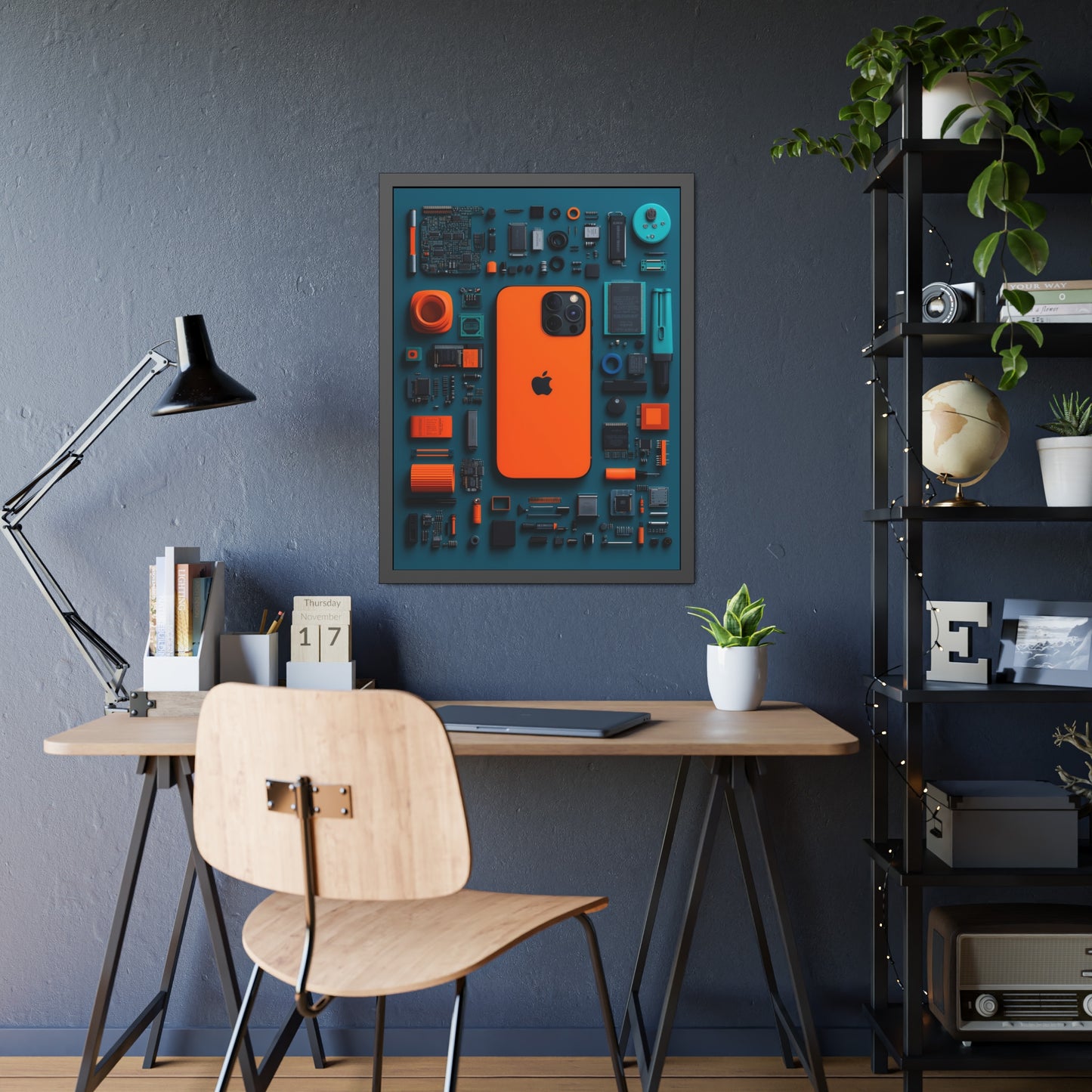 Phone Framed Poster US