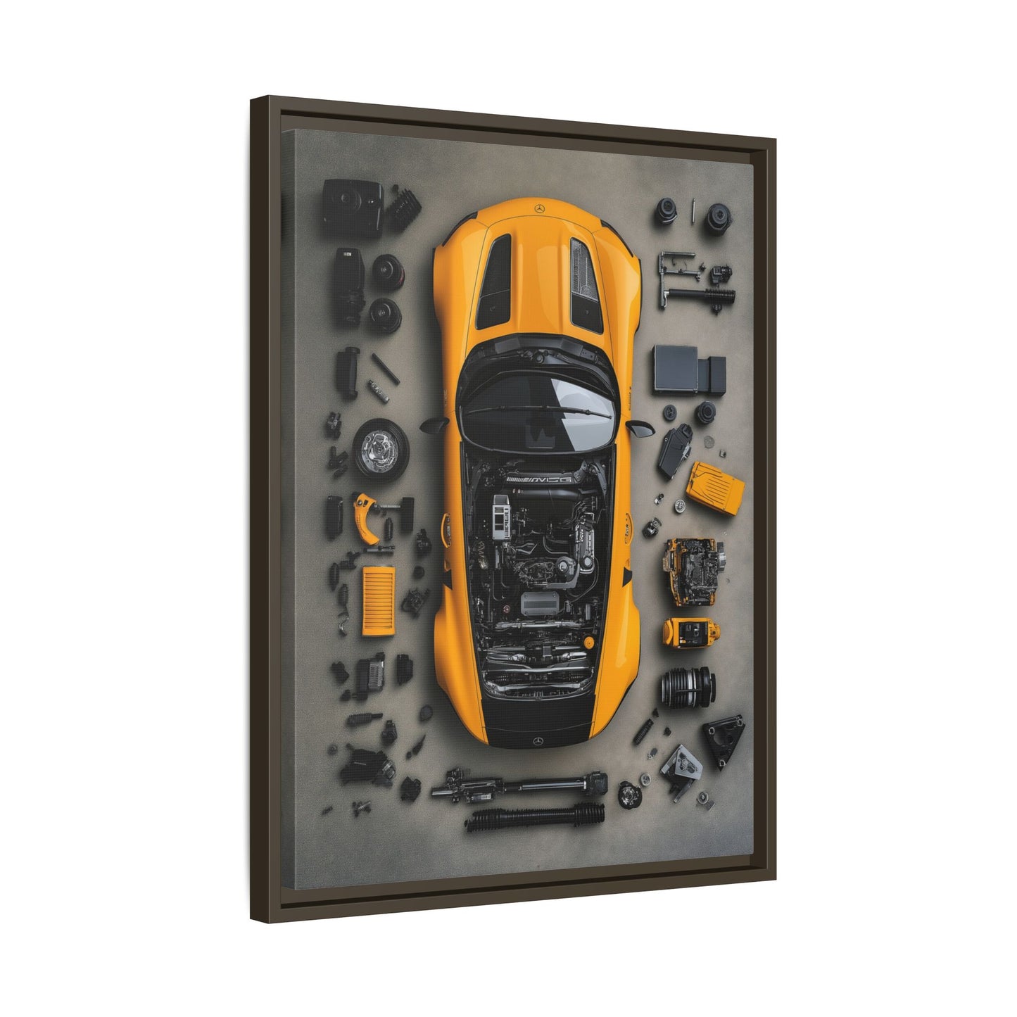 AMG GT Black Series Framed Canvas