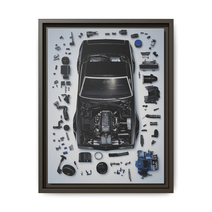 Chevrolet Chevelle SS Framed Canvas