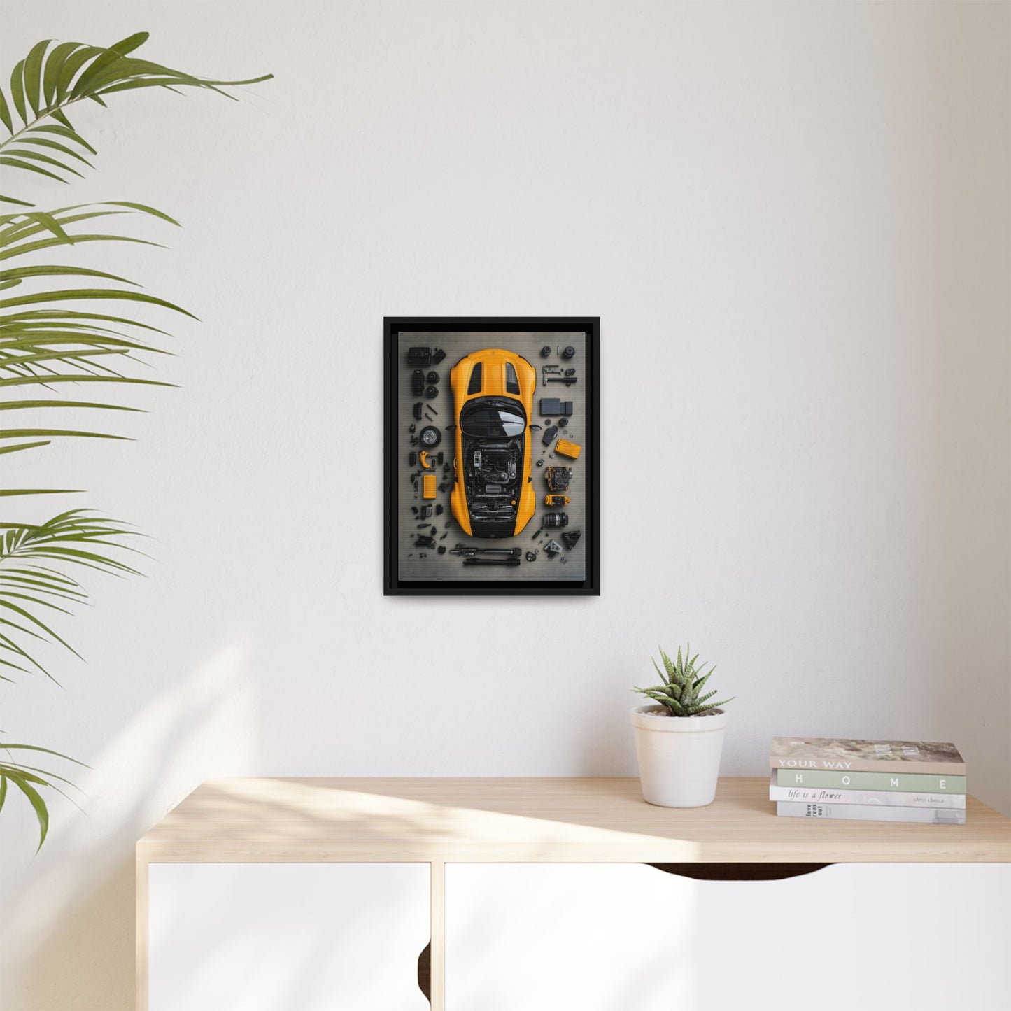 AMG GT Black Series Framed Canvas