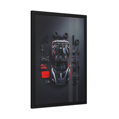 Senna Framed Poster US