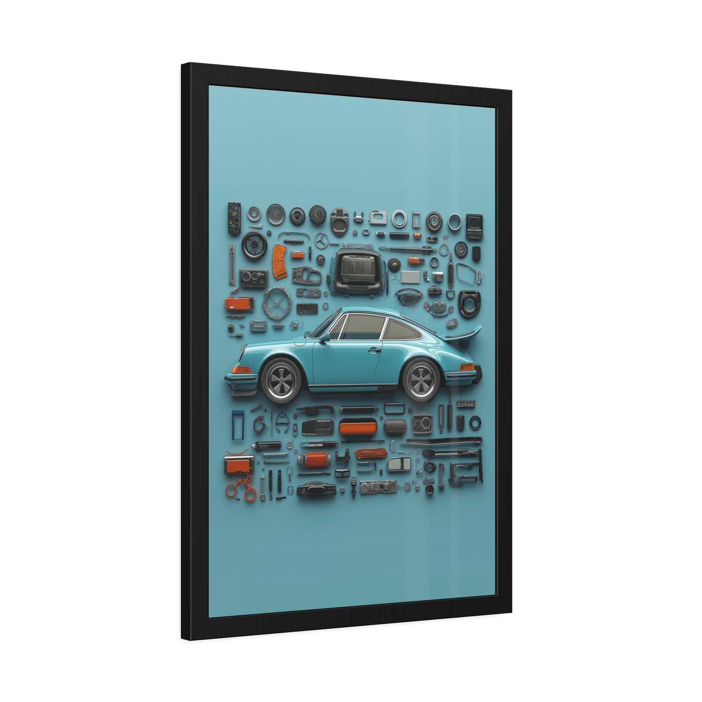 Porsche 911 G Classic Framed Poster US