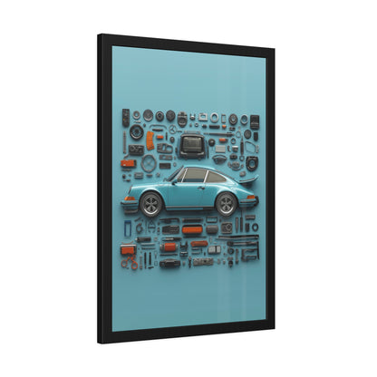 Porsche 911 G Classic Framed Poster US