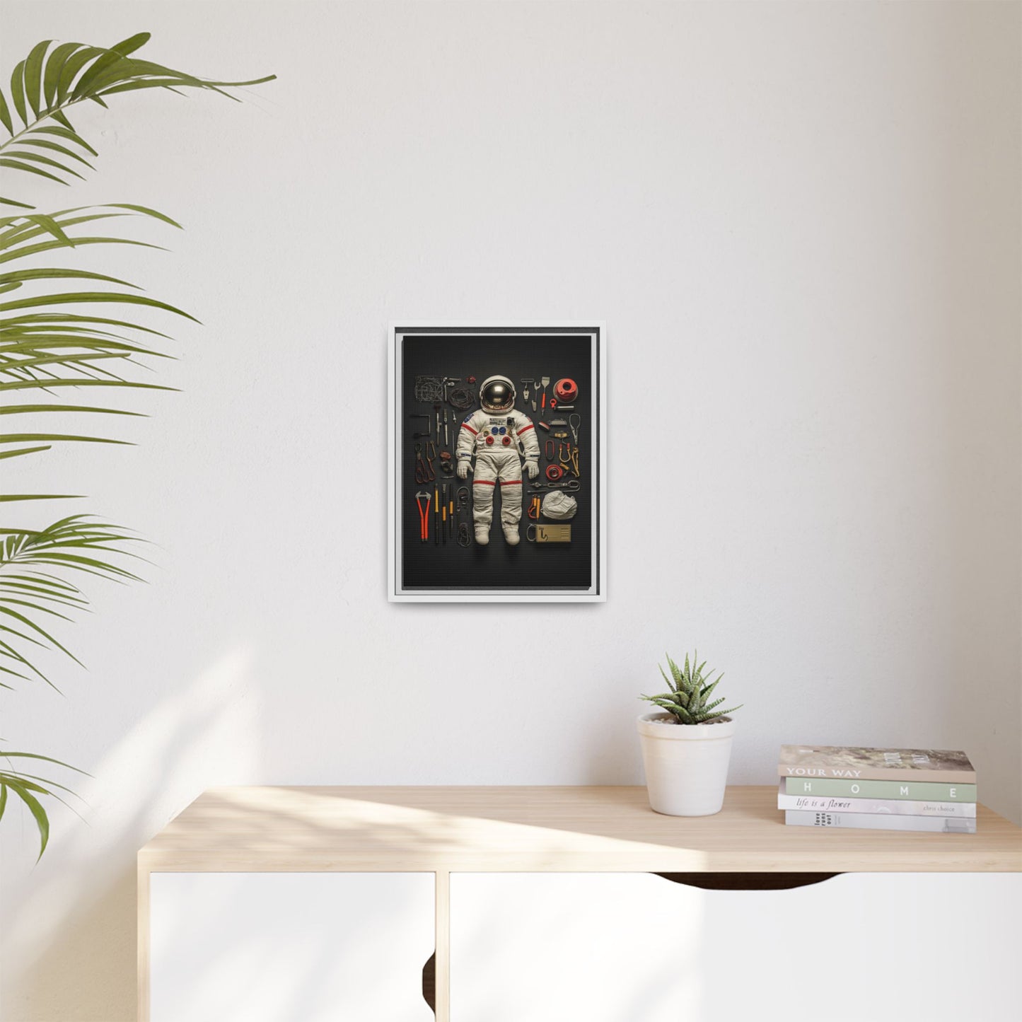 Astronaut Framed Canvas