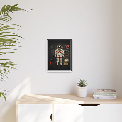 Astronaut Framed Canvas