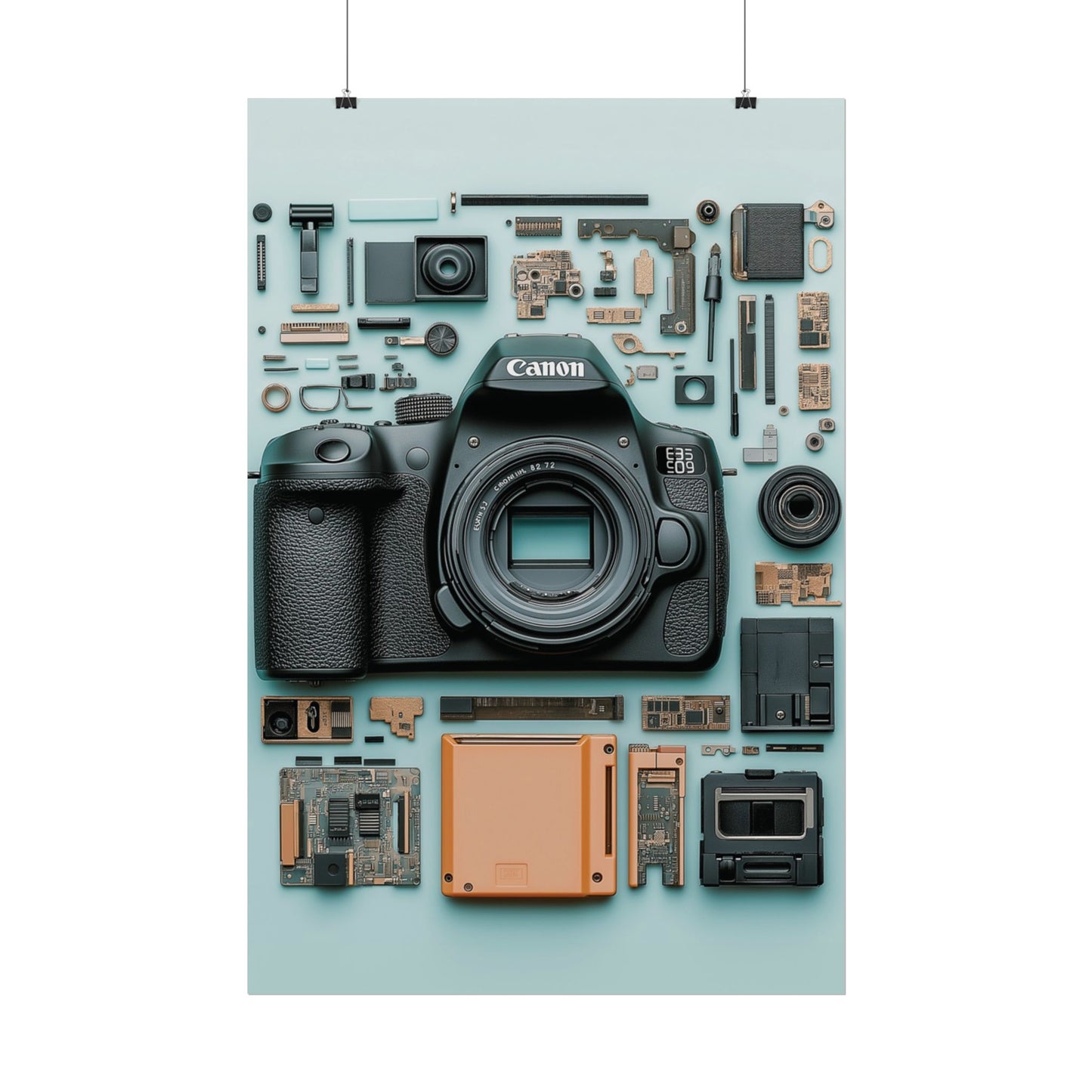 Canon Camera Rolled Poster