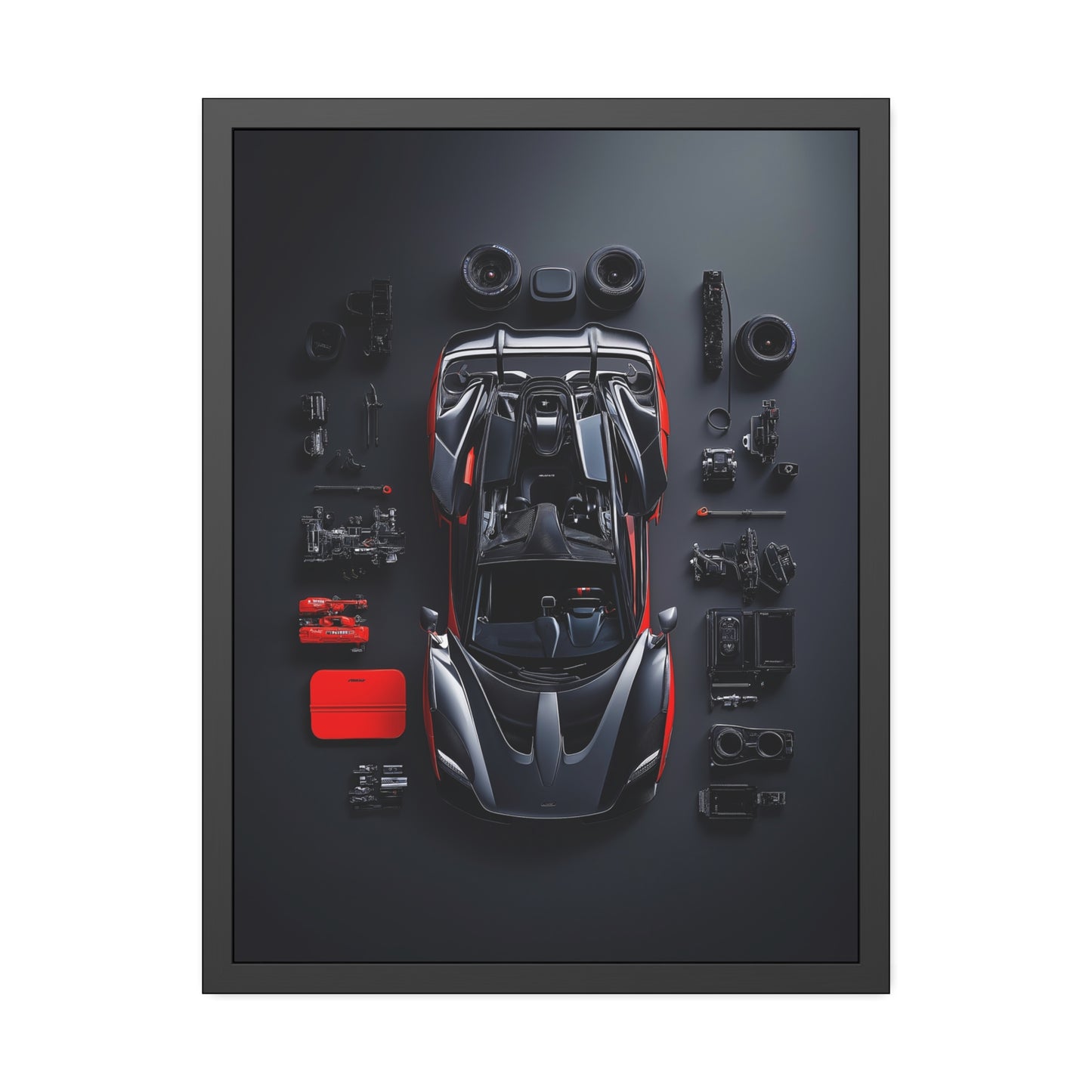 Senna Framed Poster US