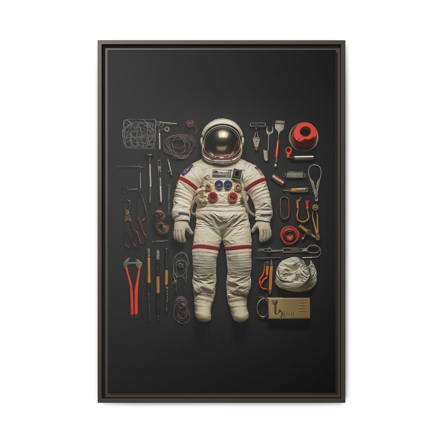 Astronaut Framed Canvas