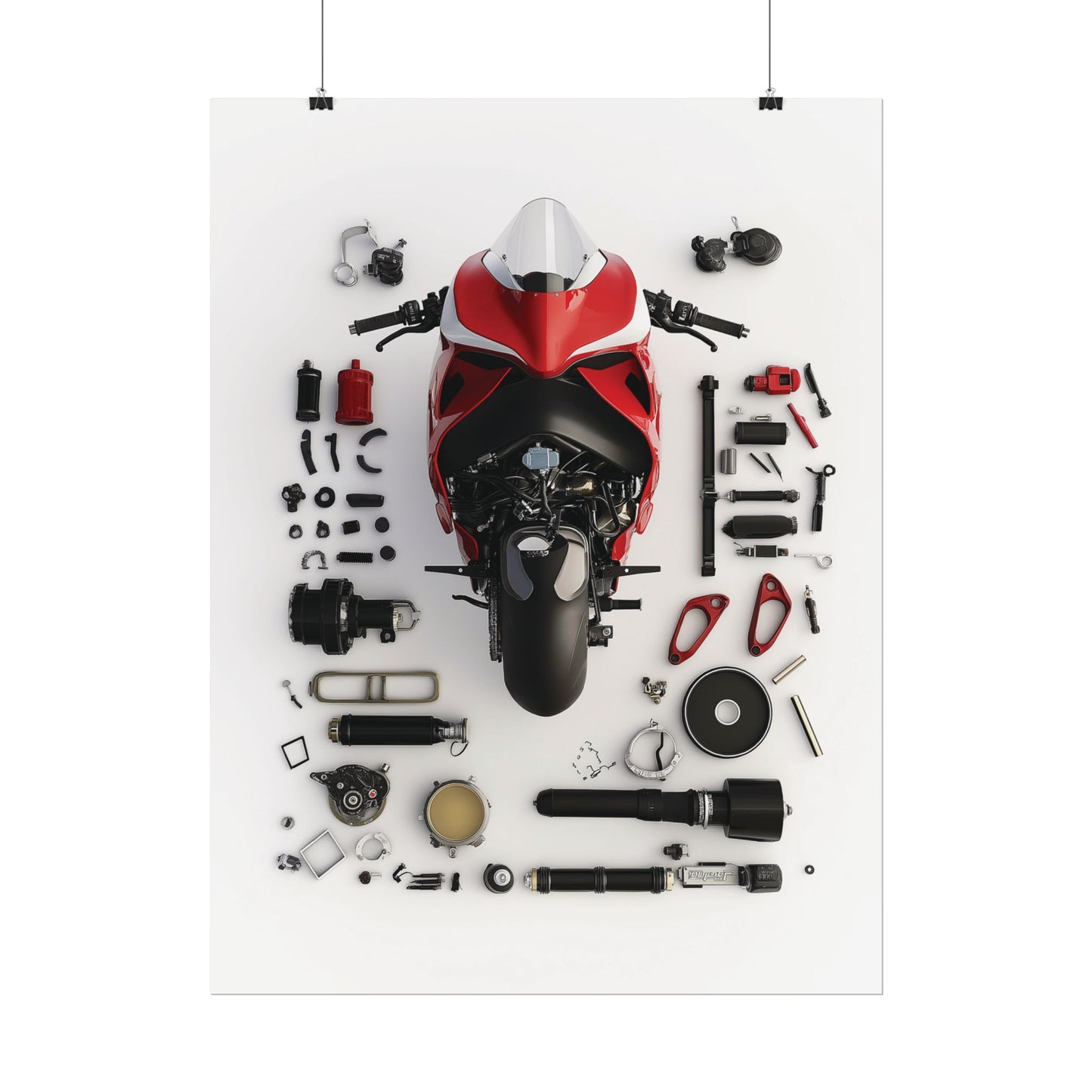 Ducati Rolled Poster