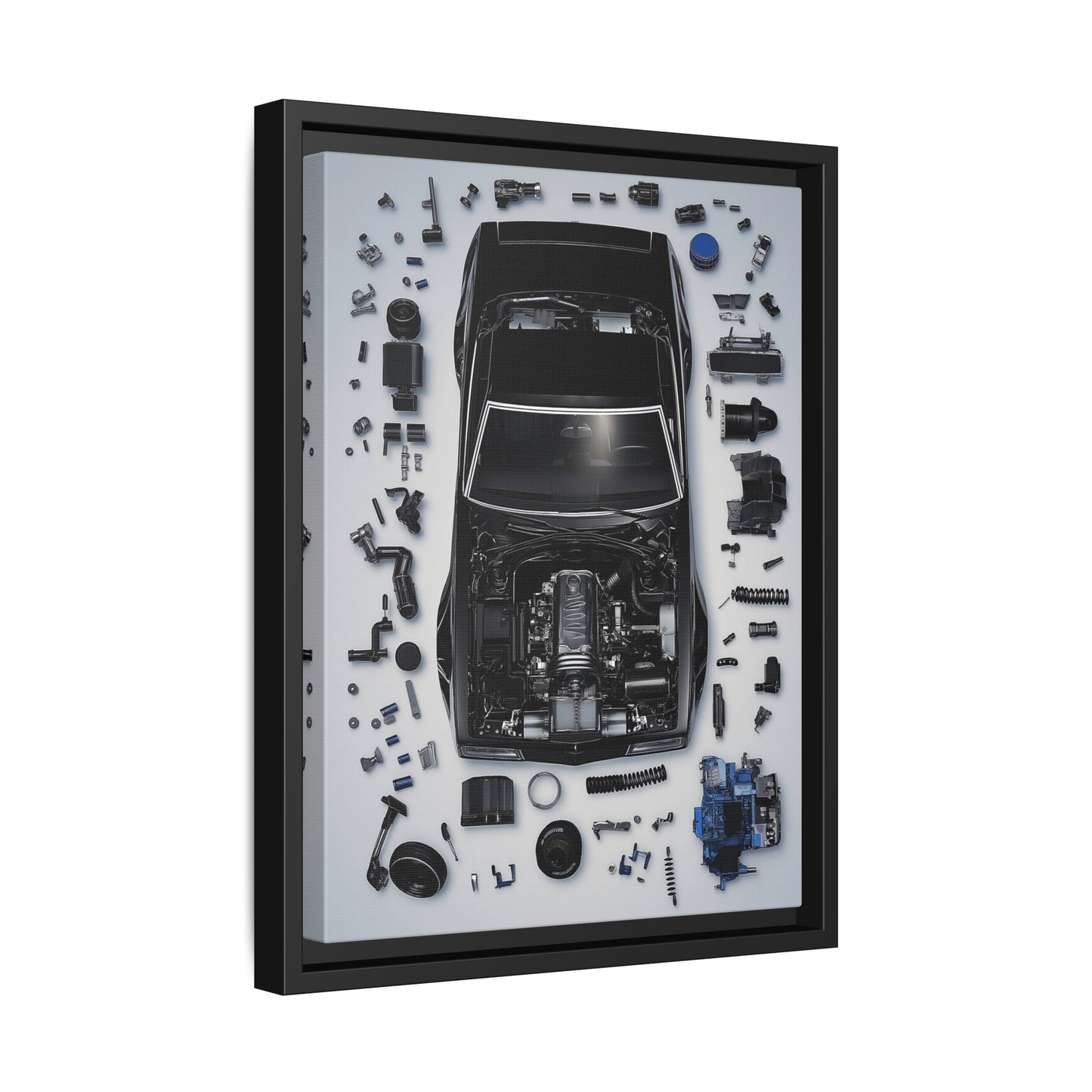 Chevrolet Chevelle SS Framed Canvas