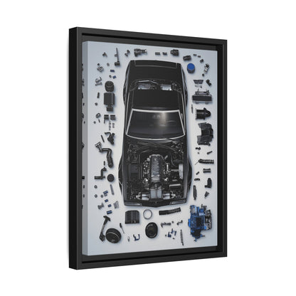 Chevrolet Chevelle SS Framed Canvas