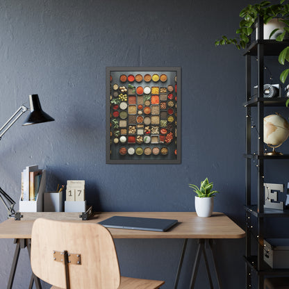 Ingredients Framed Poster US