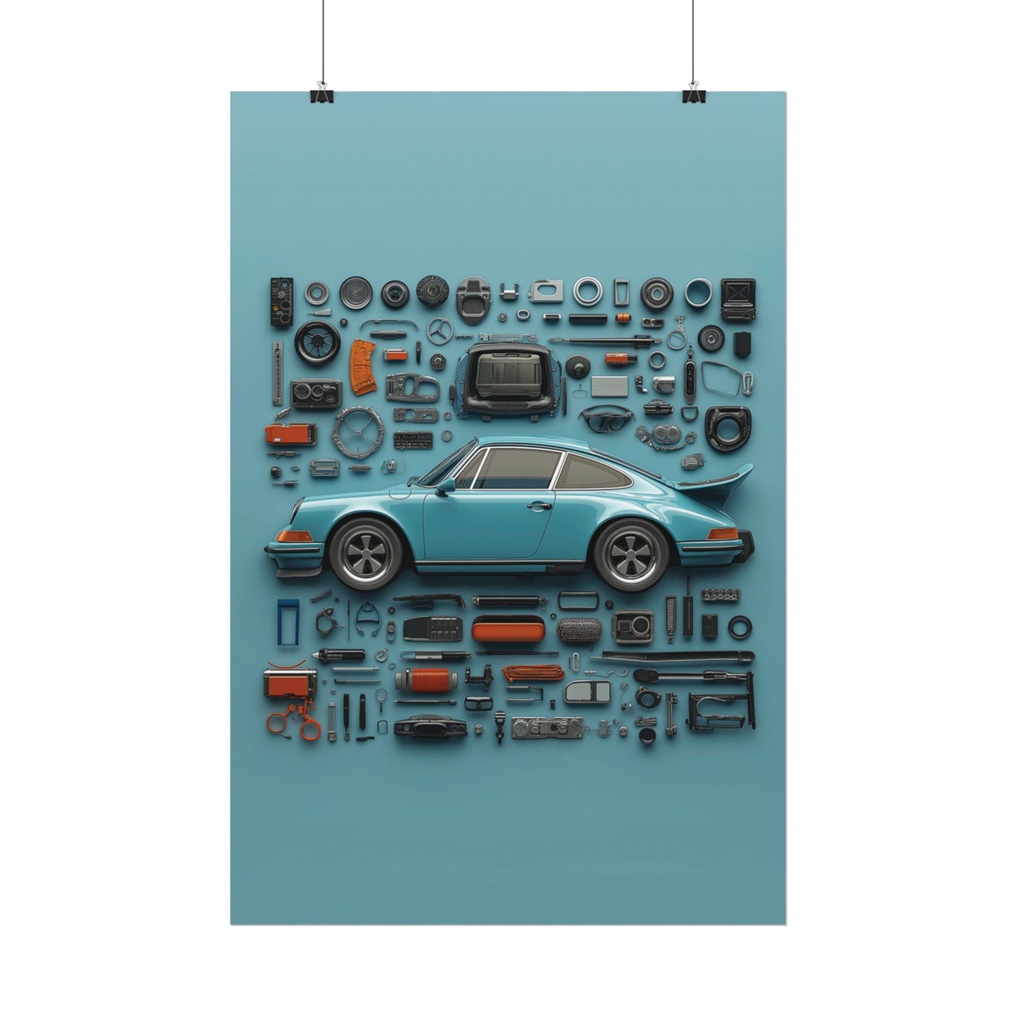 Porsche 911 G Classic Rolled Poster