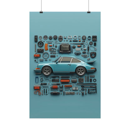 Porsche 911 G Classic Rolled Poster