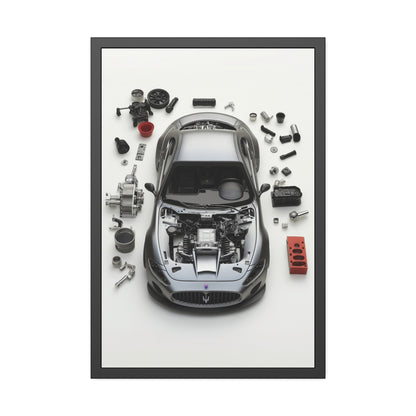 Maserati Framed Poster US