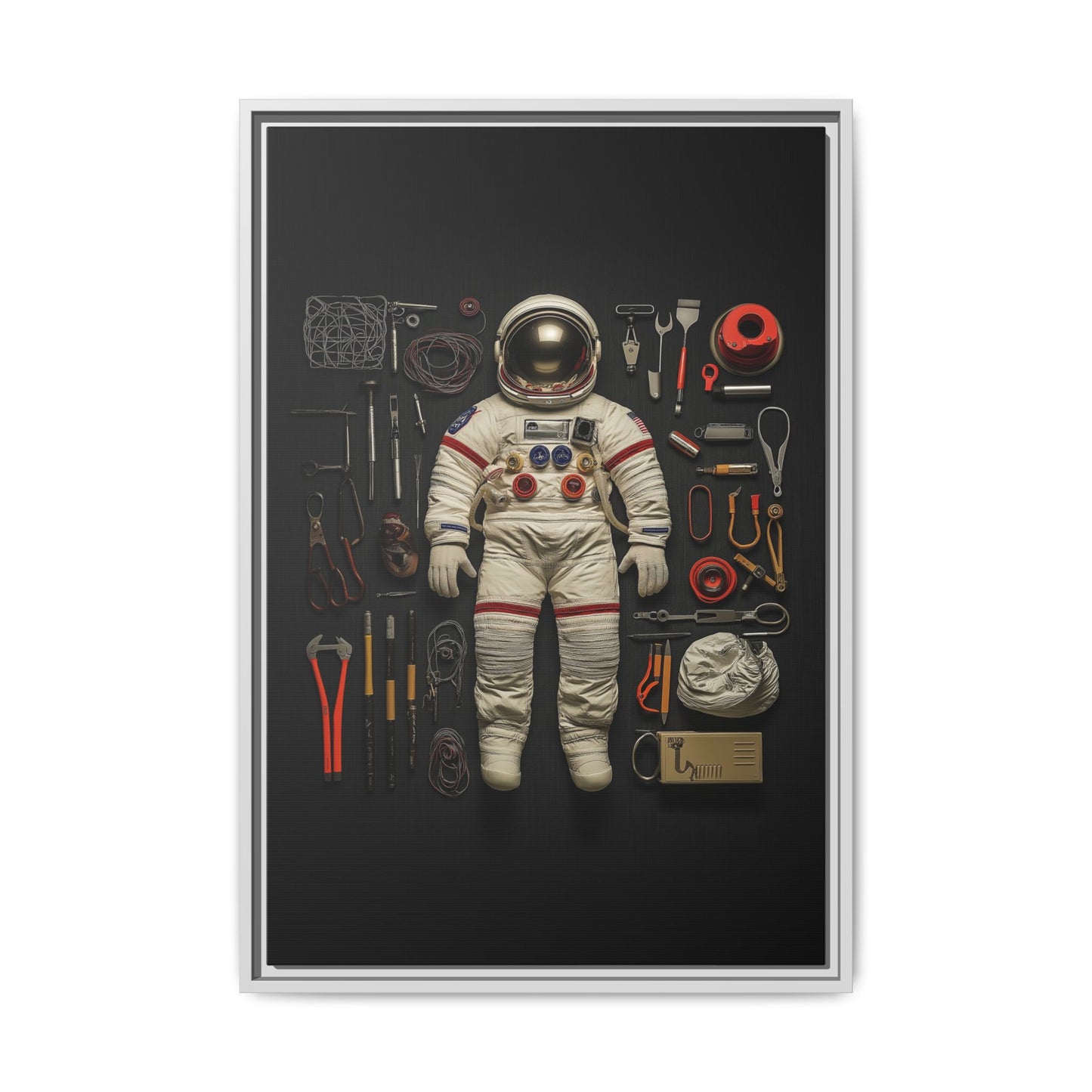 Astronaut Framed Canvas