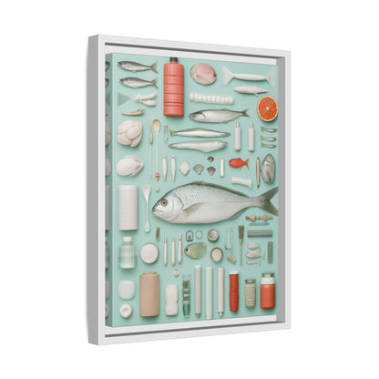Fish Framed Canvas