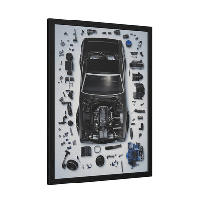 Chevrolet Chevelle SS Framed Poster US