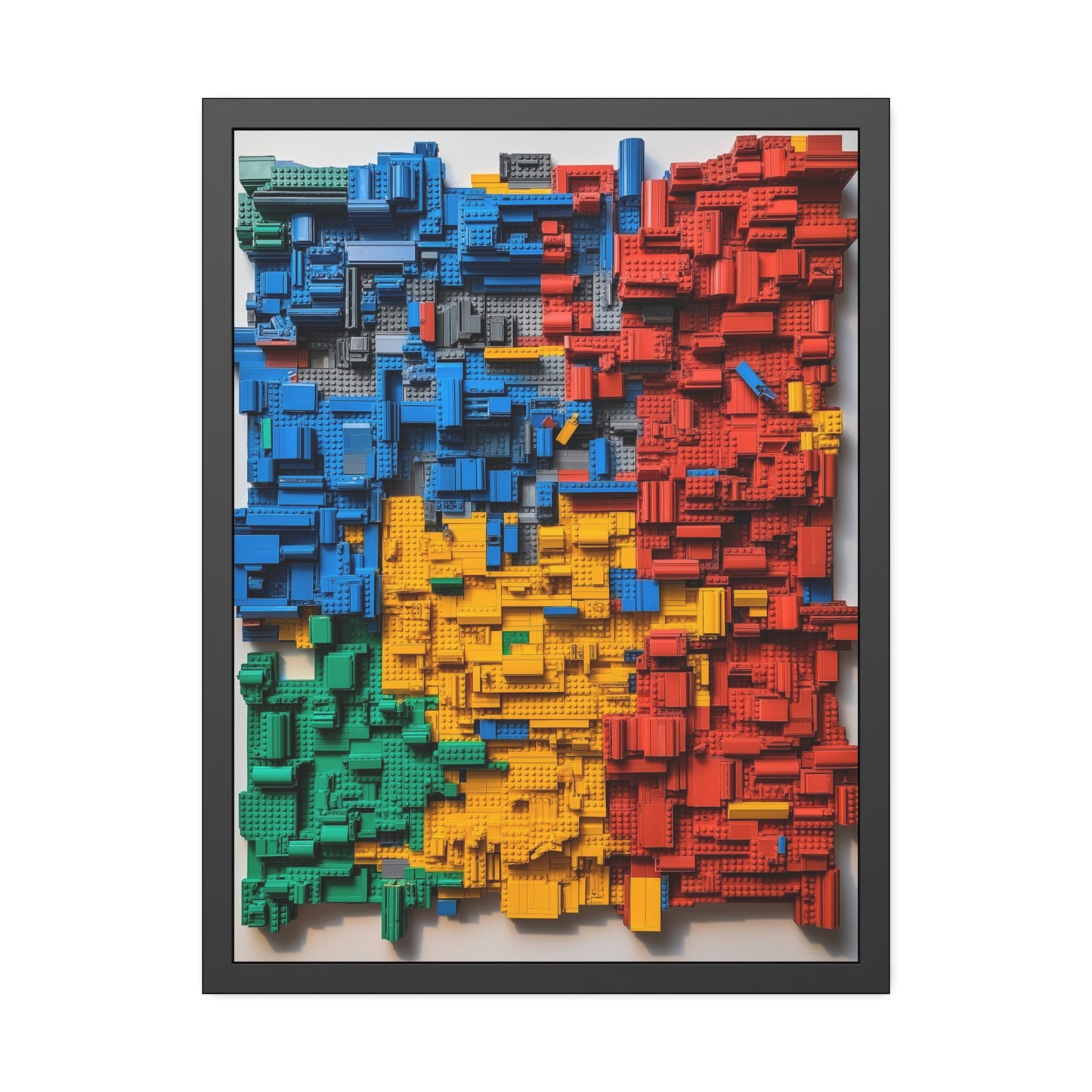 LEGO Blocks Framed Poster US