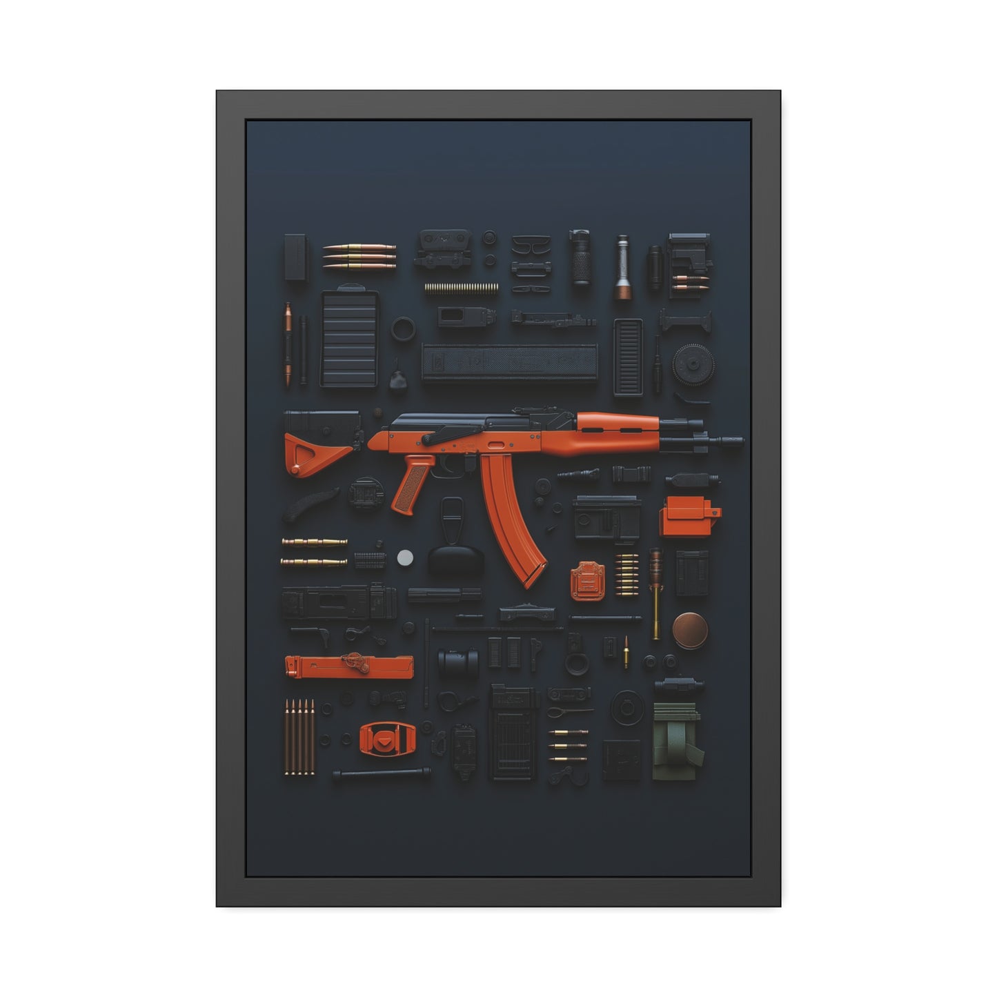 AK47 Framed Poster US