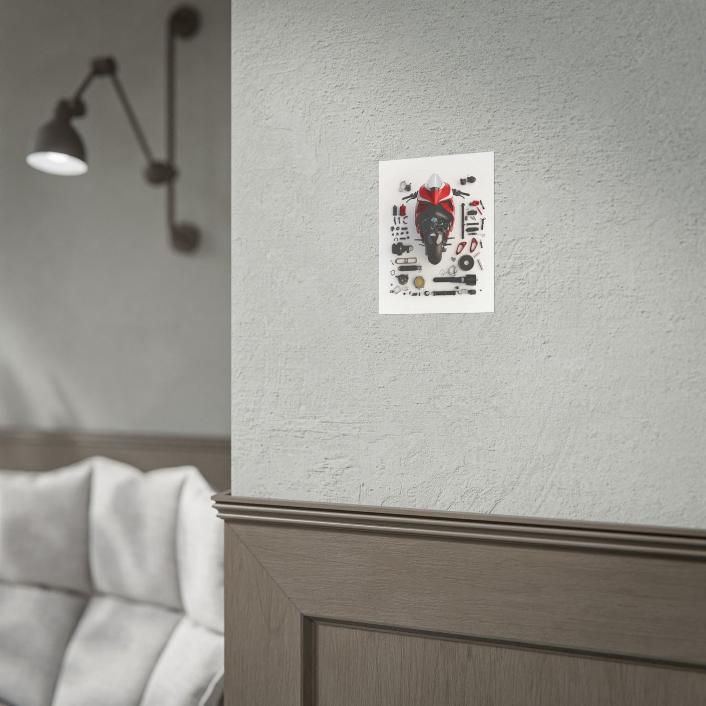 Ducati Rolled Poster