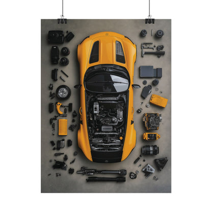 AMG GT Black Series Rolled Poster