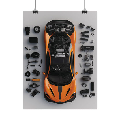 McLaren 765LT Rolled Poster