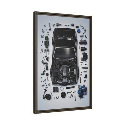 Chevrolet Chevelle SS Framed Canvas