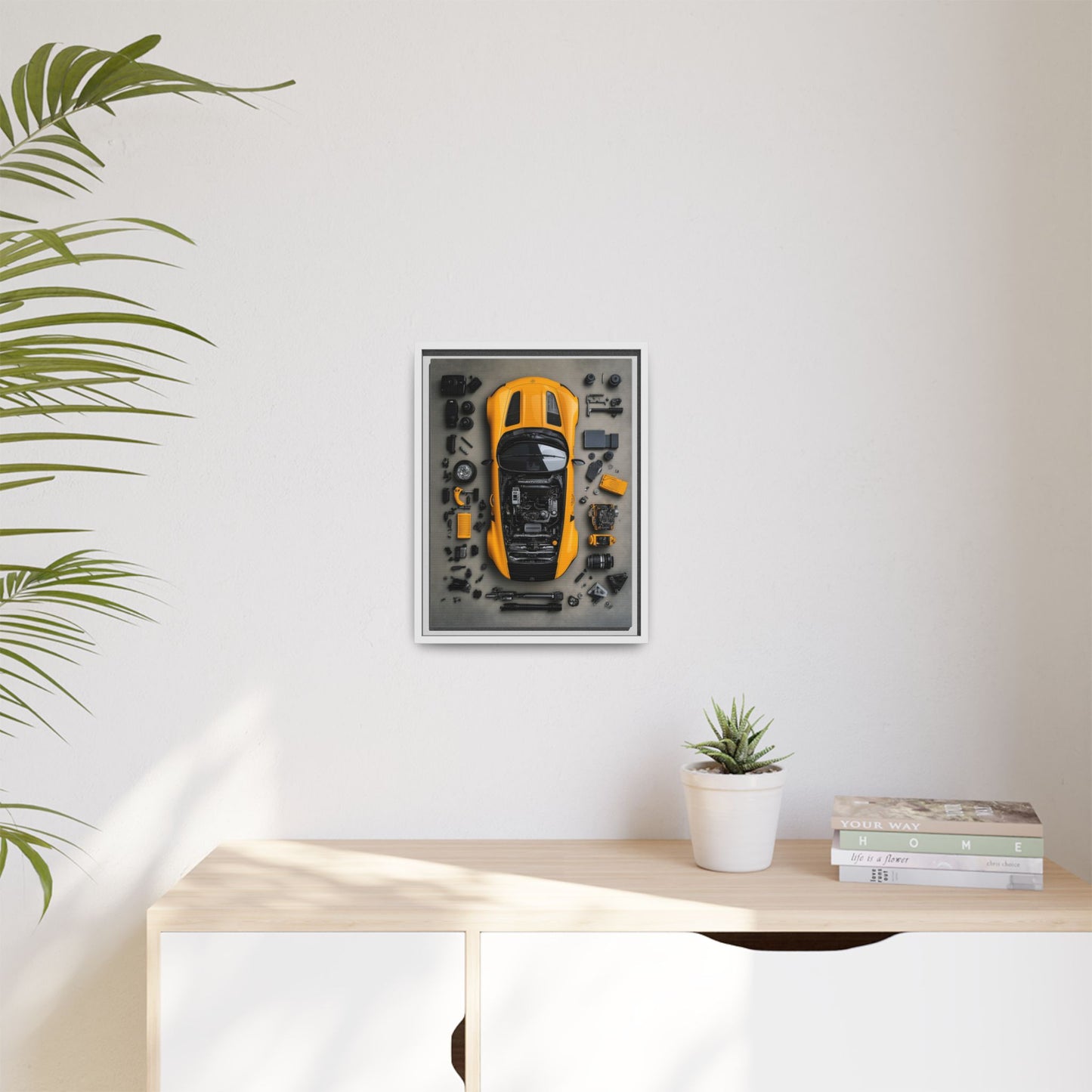 AMG GT Black Series Framed Canvas