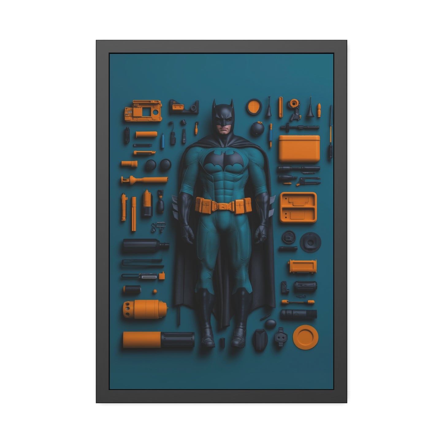 Bat man Framed Poster US
