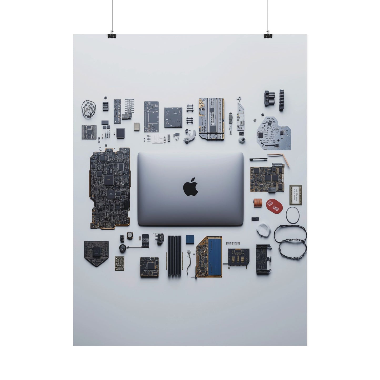 Grey Mac Rolled Poster