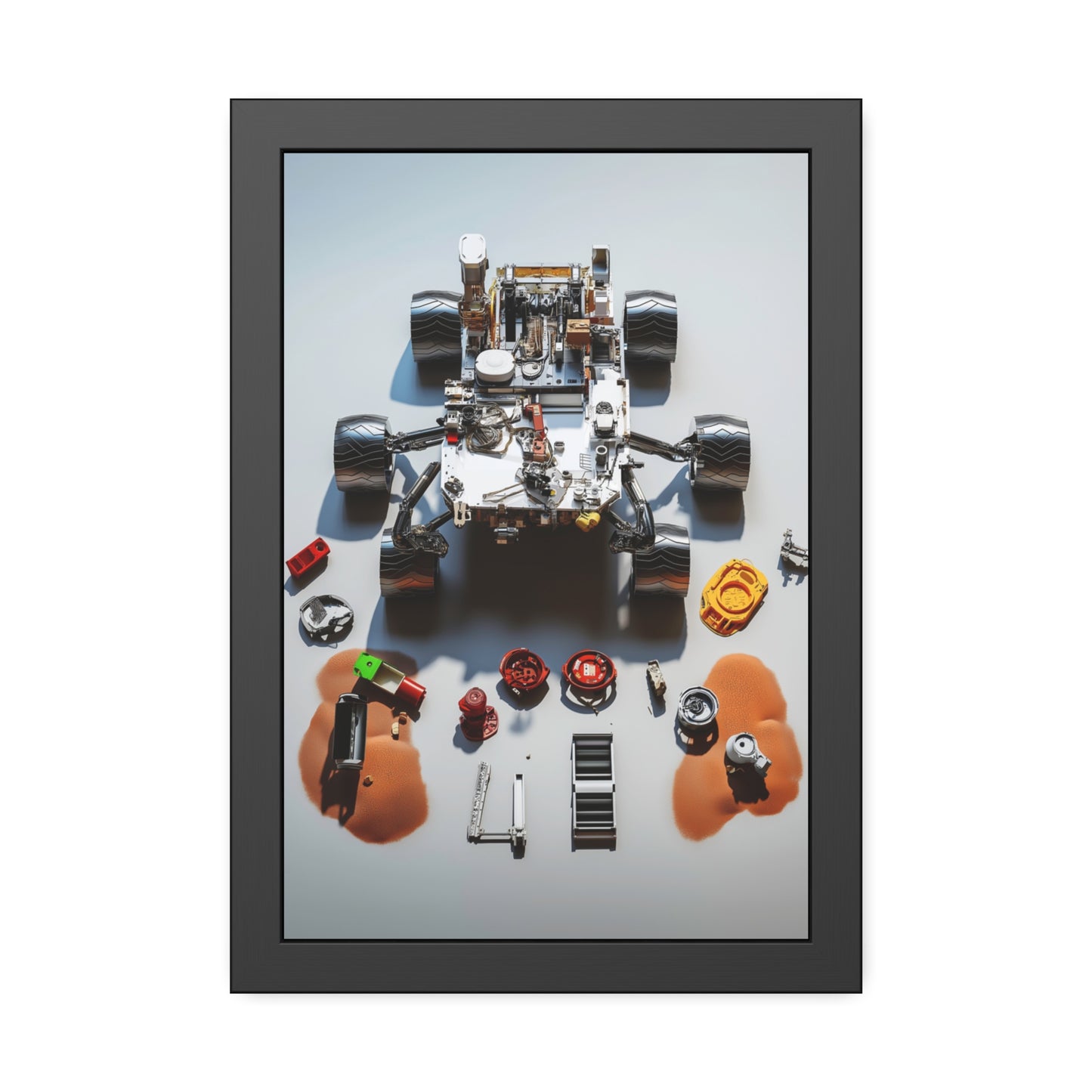 Space Rover Framed Poster US