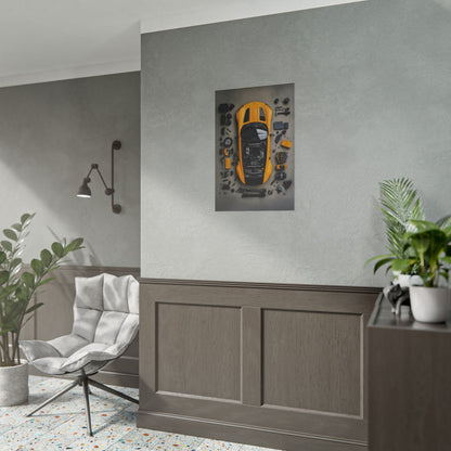 AMG GT Black Series Rolled Poster