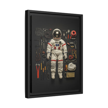 Astronaut Framed Canvas