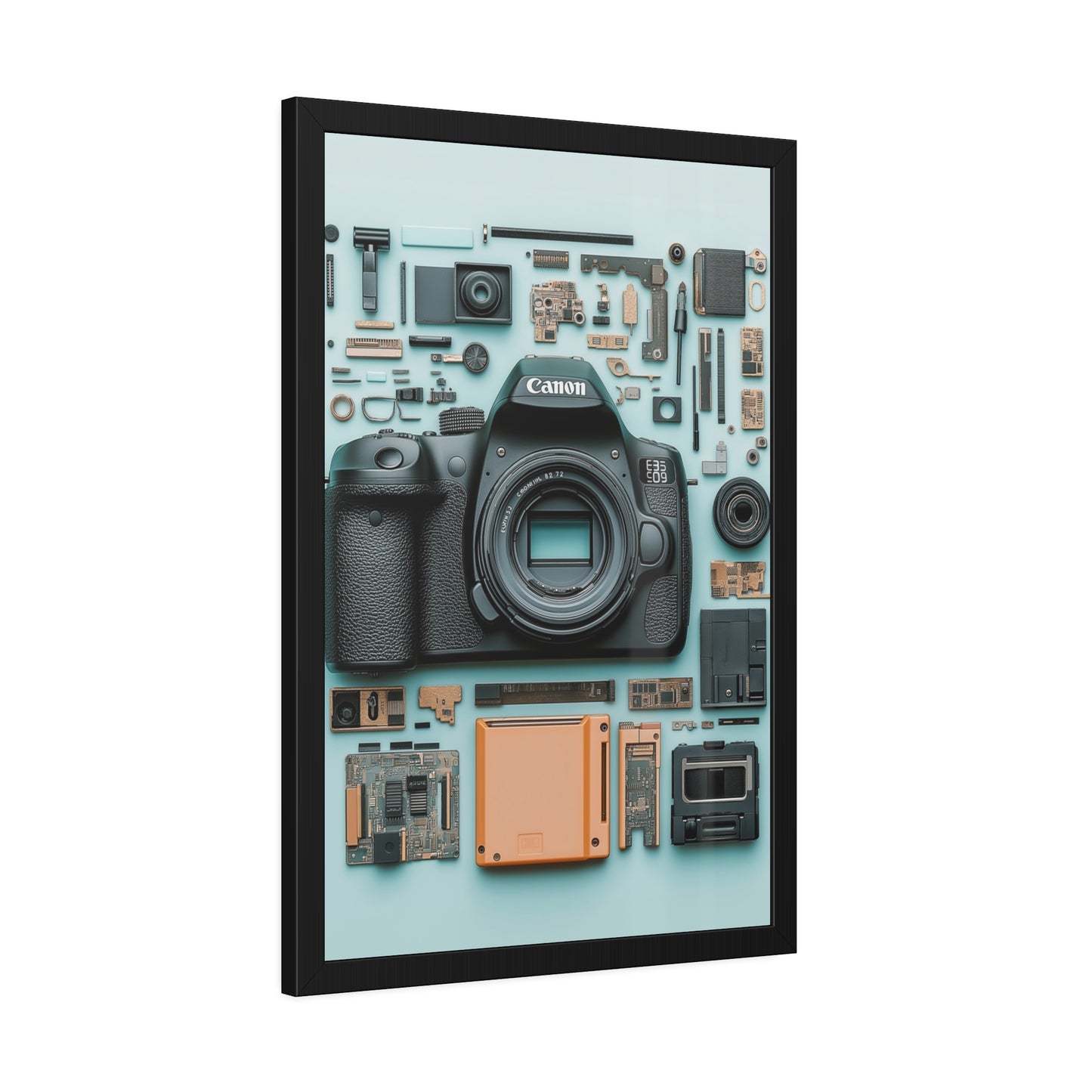 Canon Camera Framed Poster US